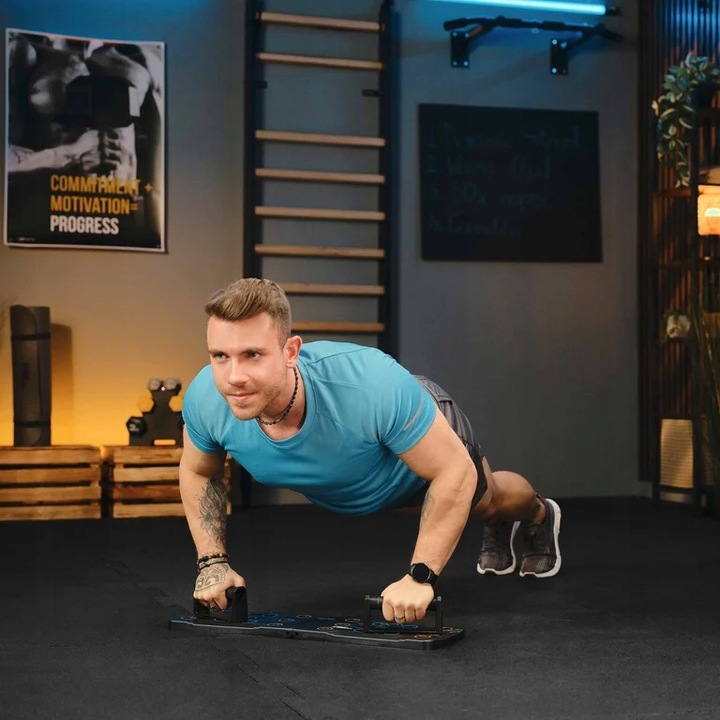 Uchwyty deska wielofunkcyjna do pompek ćwiczeń push up pompki Trex