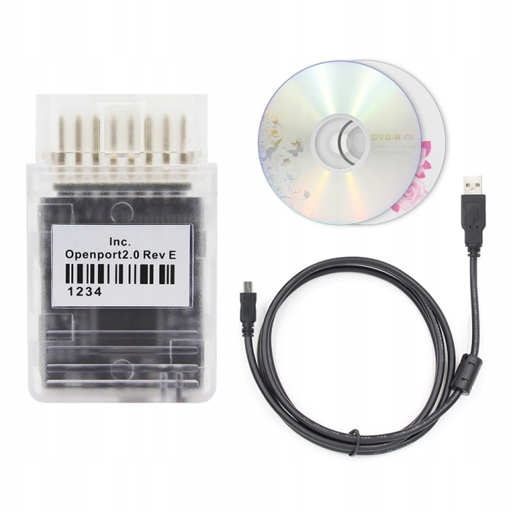 SAMOCHODOWE ZŁĄCZE OBD2 CAN 2.0 OPENPORT USB 2.0