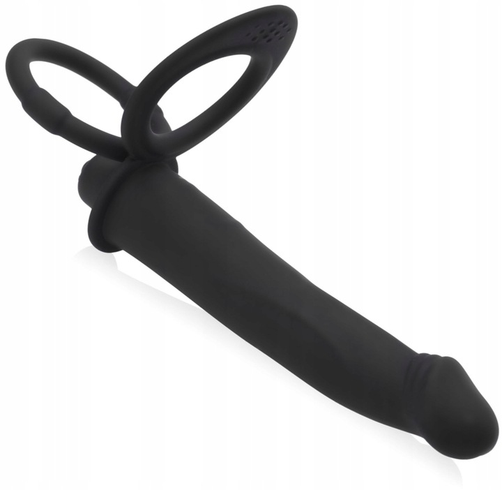 SEX GADŻET WIBRATOR ANALNY Z RINGIEM NA CZŁONKA