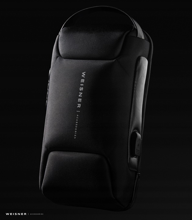 TORBA SASZETKA MĘSKA NERKA PLECAK ANTYKRADZIEŻ USB