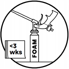 PISTOLET do pianki piany TEFLON Pistolet teflonowy SOLIDNY VFP-1