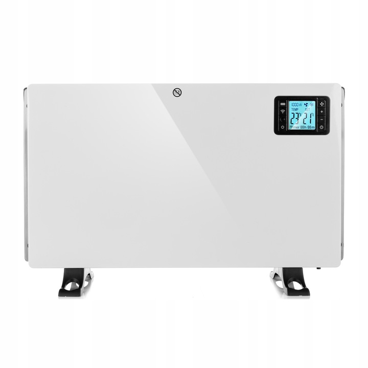 GRZEJNIK ELEKTRYCZNY KONWEKTOROWY ENERGOOSZĘDNY WI-FI 2000W PILOT TIMER LED