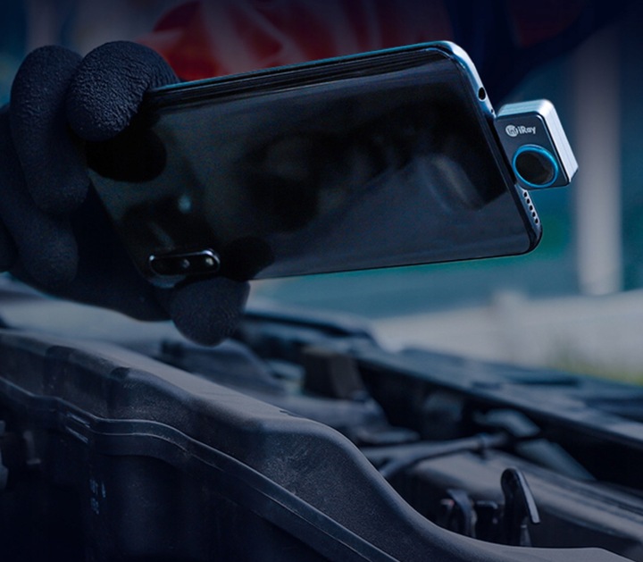 Kamera termowizyjna THERMAL MASTER IOS LIGHTING/USB C P2PRO+NAKŁADKA MAKRO