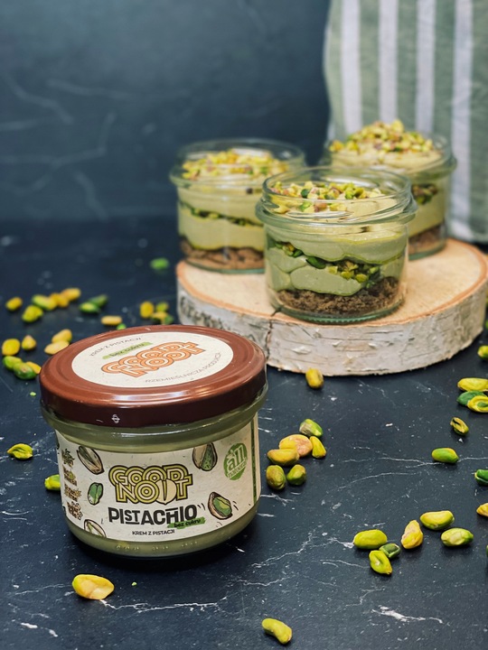 Krem pistacjowy BEZ DODATKU CUKRU PISTACHIO 200g Good Noot