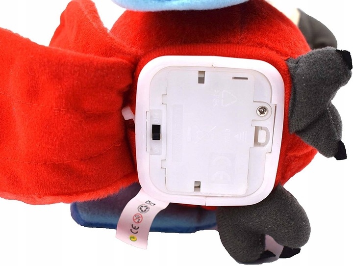 GADAJĄCA PAPUGA INTERAKTYWNA PRZEDRZEŹNIACZ TAŃCZY