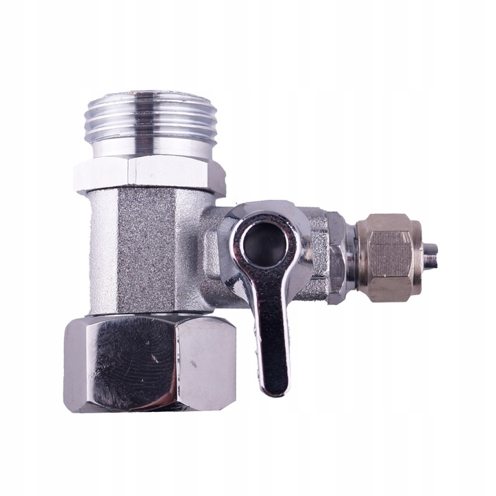 PRZYŁĄCZE 1/2 CALA Z ZAWOREM DO FILTRA WODY OSMOZA