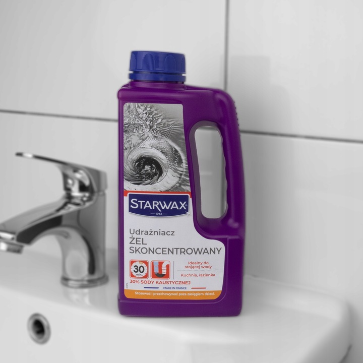 UDRAŻNIACZ ŚRODEK DO UDRAŻNIANIA RUR W ŻELU 1L STARWAX 43181