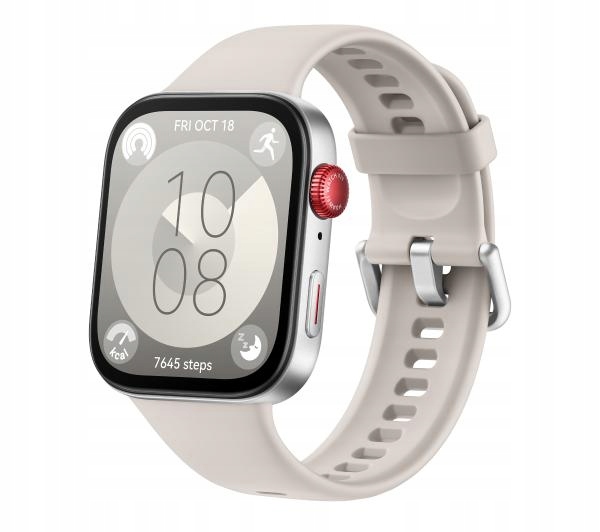 Smartwatch Huawei Watch Fit 3 43mm 1,82'' AMOLED SpO2 Biały Księżycowa