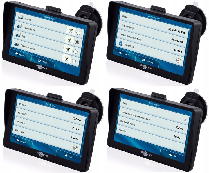 Nawigacja GPS 7 iGO Primo Truck EU Ciężarówka TIR BUS Autobus