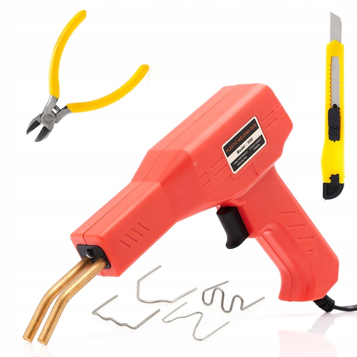 ZESTAW DO NAPRAWY ZDERZAKÓW ELEMENTÓW PLASTIKOWYCH ZSZYWACZ ZSZYWKI