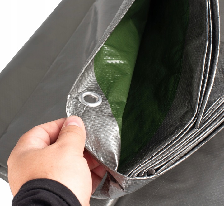 PLANDEKA MOCNA 3X5M GRUBA NA SAMOCHÓD UV++ WYTRZYMAŁA PLANDEKI