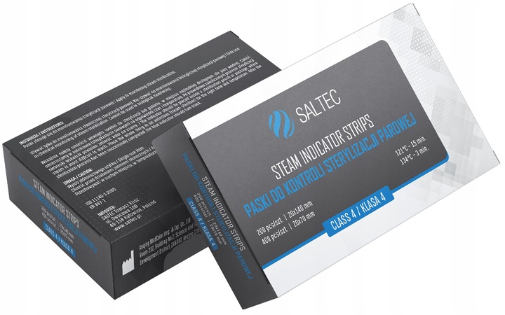 Paski SALTEC do sterylizacji parowej AUTOKLAW 400 sztuk +szczotka