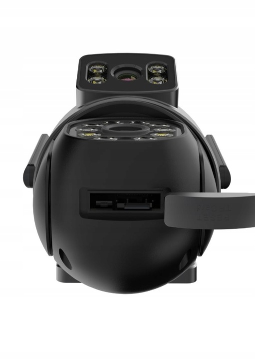 KAMERA ZEWNĘTRZNA OBROTOWA PODWÓJNA IP WiFi HD 5X ZOOM SMART DETEKCJA ALARM