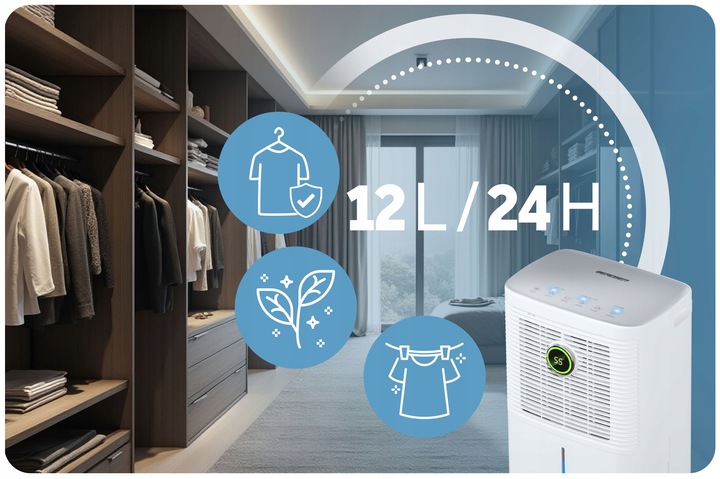 OSUSZACZ POWIETRZA KOMPRESOROWY POCHŁANIACZ WILGOCI 12L HIGROSTAT