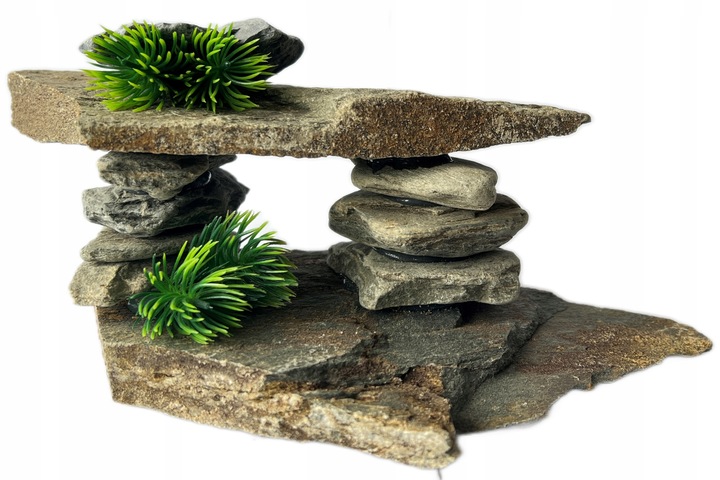 OZDOBA KAMIEŃ SKAŁA DO AKWARIUM DUŻO WZORÓW ROZ XL