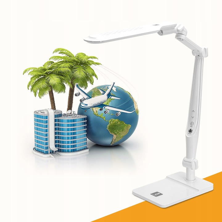 Lampka biurkowa Aigostar biały moc do 9 W