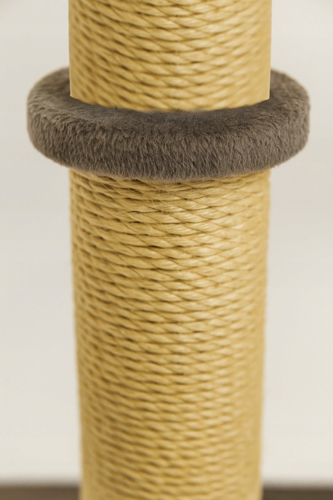 Drapak Dla Kota Wieża SŁUPEK Wysoki 90 cm + Zabawka Sznurek Kulka Pompon