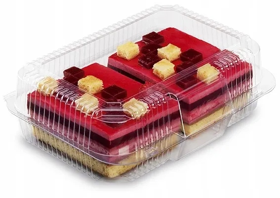 Pojemniki na ciasto opakowanie cukiernicze K404 50 szt