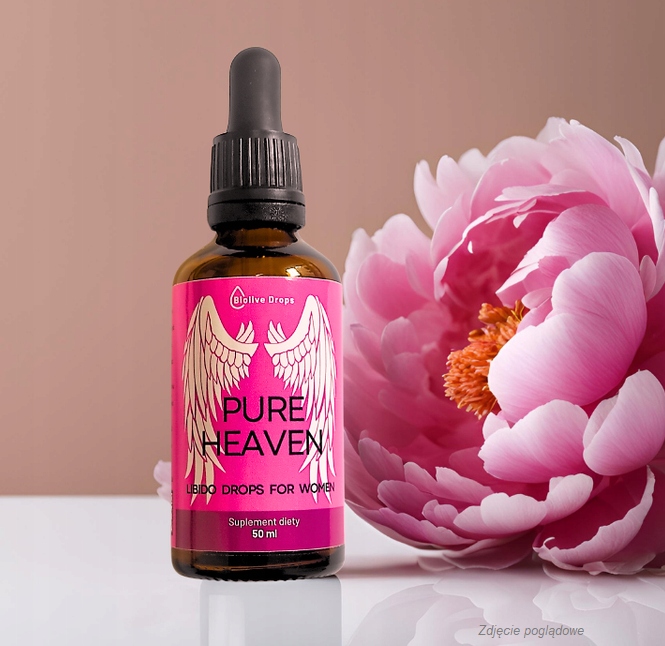 LIBIDO DLA KOBIET SUPLEMENT PURE HEAVEN Ekstrakt Krople 50 ml Biolive
