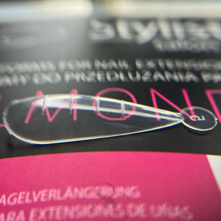 Claresa Stylistic Górne Formy do akrylożelu dual form Almond 120szt Migdał