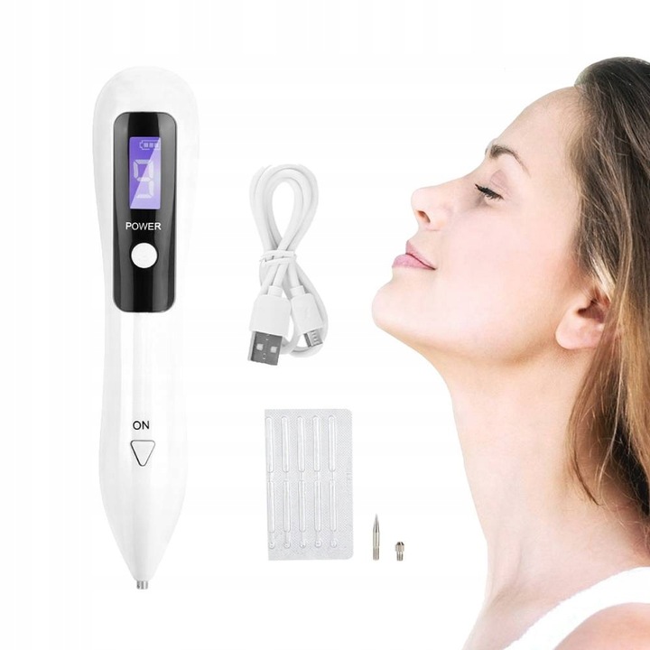 DŁUGOPIS PLAZMOWY DO USUWANIA ZNAMION I BRODAWEK BIAŁY