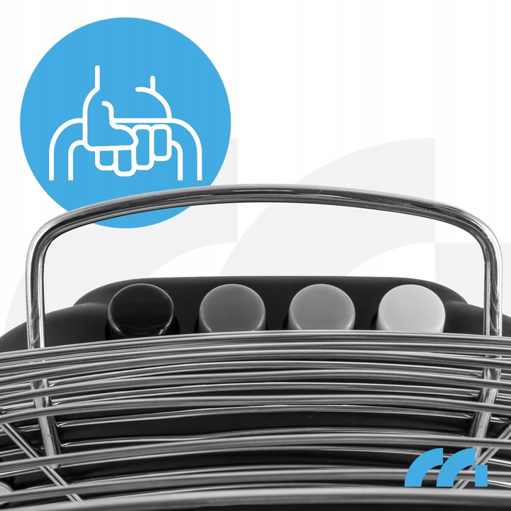 WENTYLATOR PODŁOGOWY MOCNY DUŻY CYRKULATOR POWIETRZA WIATRAK PRZEMYSŁOWY