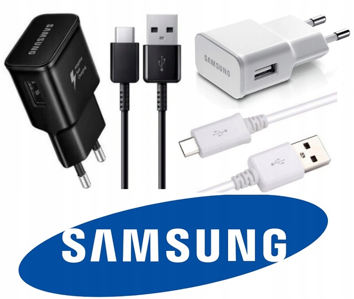 ORYGINALNA SZYBKA ŁADOWARKA SAMSUNG USB - USB C FAST CHARGE TYP C + KABEL