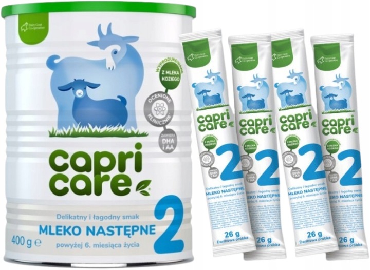 Mleko Kozie CAPRICARE 2 następne 400 g