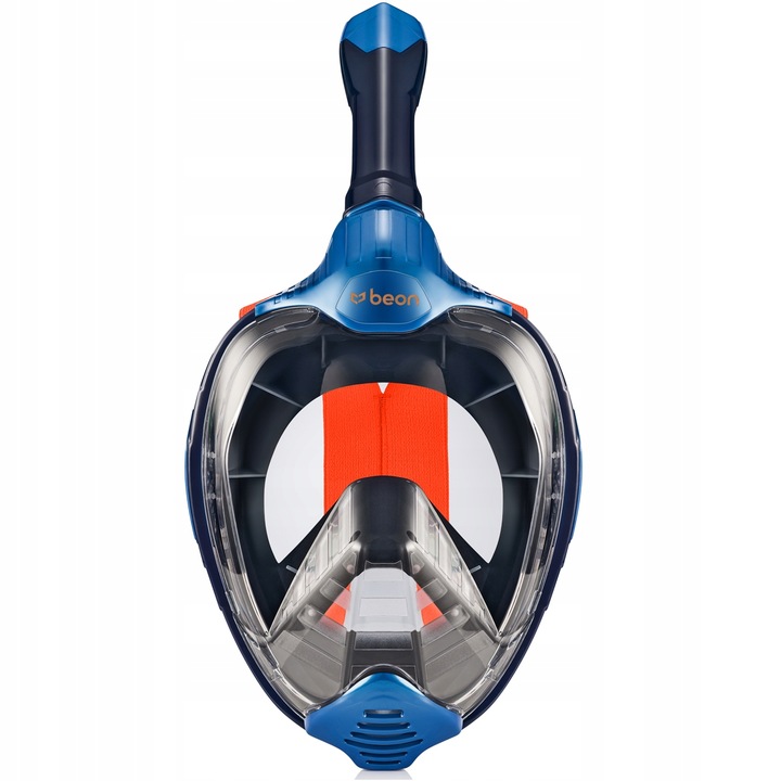 MASKA DO NURKOWANIA SNORKELINGU PEŁNOTWARZOWA NA CAŁĄ TWARZ DO WODY L/XL