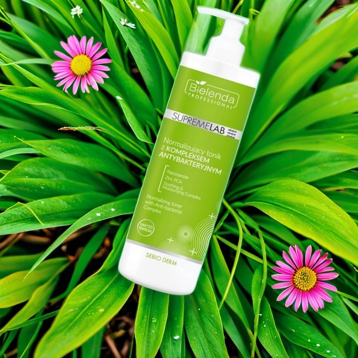 TONIK DO TWARZY BIELENDA SUPREMELAB SEBIO DERM NORMALIZUJĄCY 500ML