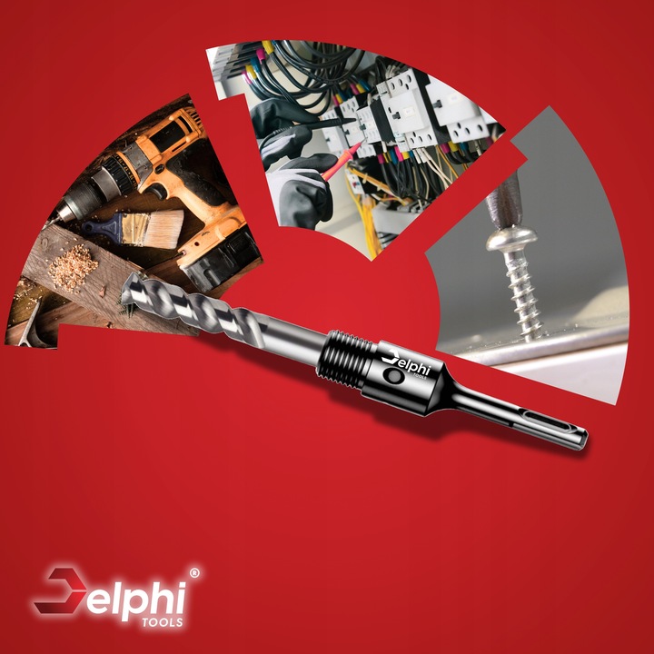 ADAPTER SDS+ DO OTWORNIC SEGMENTOWYCH DIAMENTOWYCH KORONEK WIERTŁO