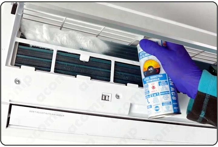 Nanoclean AC8 AUTO do odgrzybiania klimatyzacji 5w1, dezynfekcja, Atest PZH