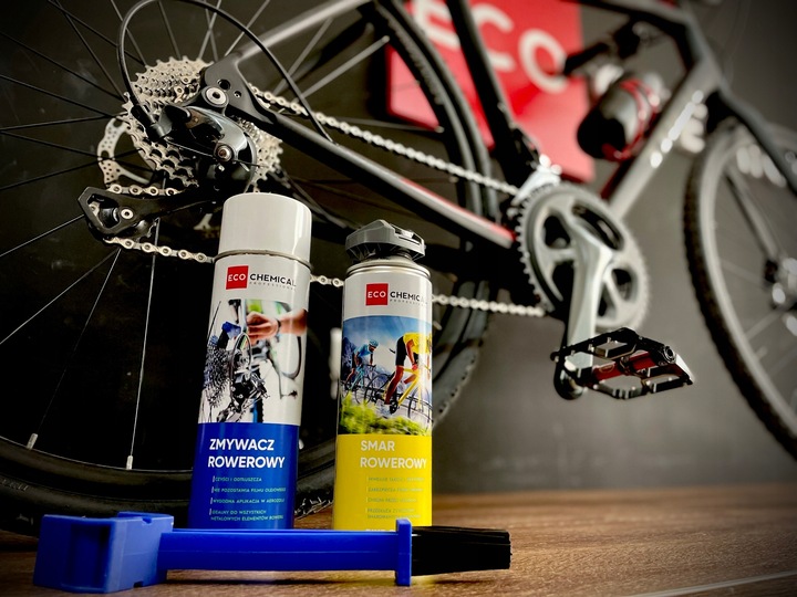 ZESTAW ROWEROWY DO CZYSZCZENIA I SMAROWANIA ŁAŃCUCHA ECOCHEMICAL