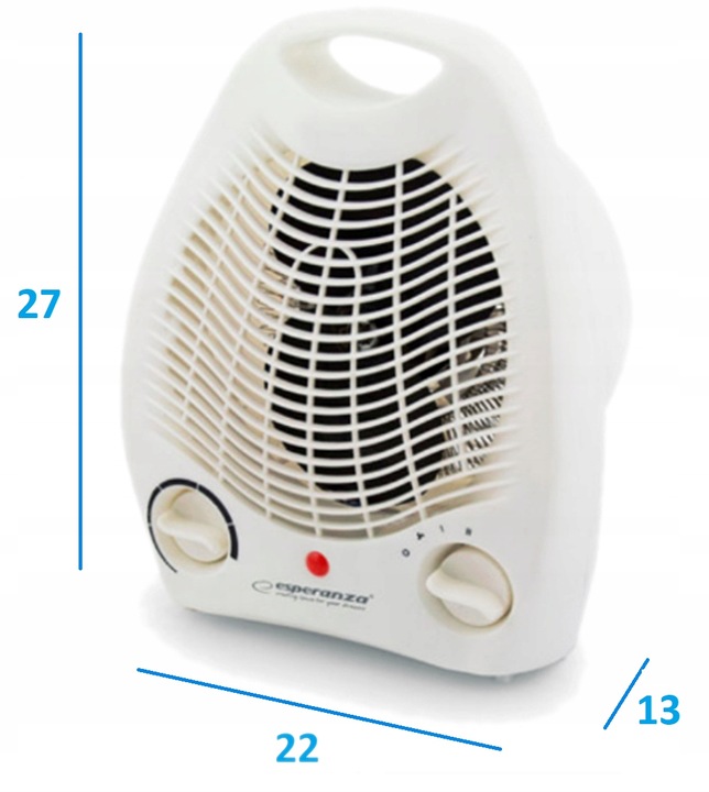 TERMOWENTYLATOR FARELKA GRZEJNIK ELEKTRYCZNY TERMOSTAT ENERGOOSZCZĘDNA REG.