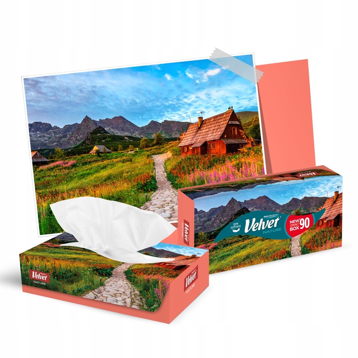 Velvet chusteczki Nature 40 opakowań