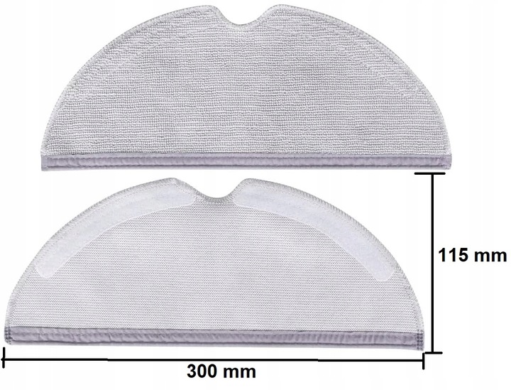 ZESTAW AKCESORIÓW FILTRY SZCZOTKI MOP DO XIAOMI ROBOROCK Q7, MAX, MAX+, T8