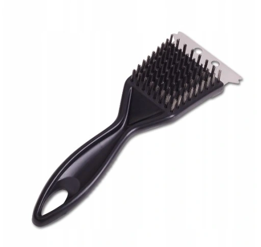 SKROBACZKA SZCZOTKA ZE SKROBAKIEM DO CZYSZCZENIA GRILLA RUSZTÓW CZYŚCIK 2W1