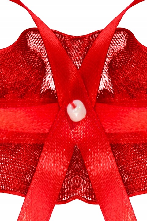 JULIMEX podwiązka ODESSA RED PW 02 PLUS SIZE czerwone STUDNIÓWKA