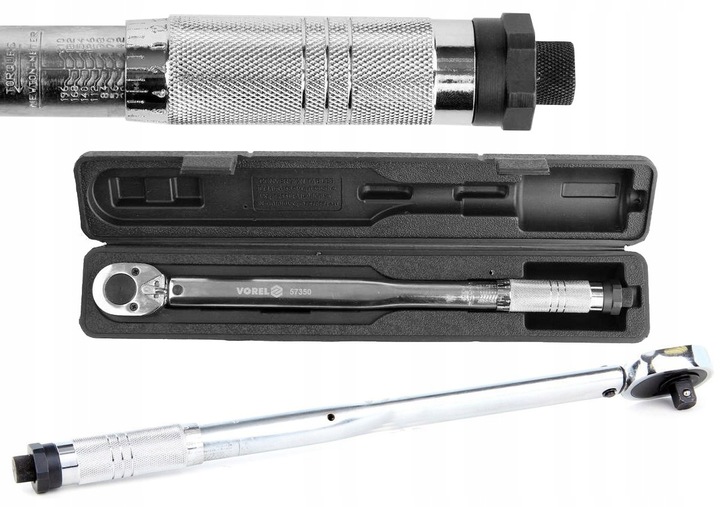 YATO VOREL KLUCZ DYNAMOMETRYCZNY 1/2'''' 28-210NM KALIBRACJA BLOKADA ETUI