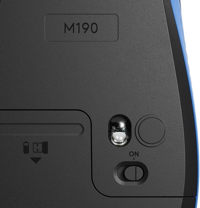 Myszka bezprzewodowa Logitech M190 sensor optyczny
