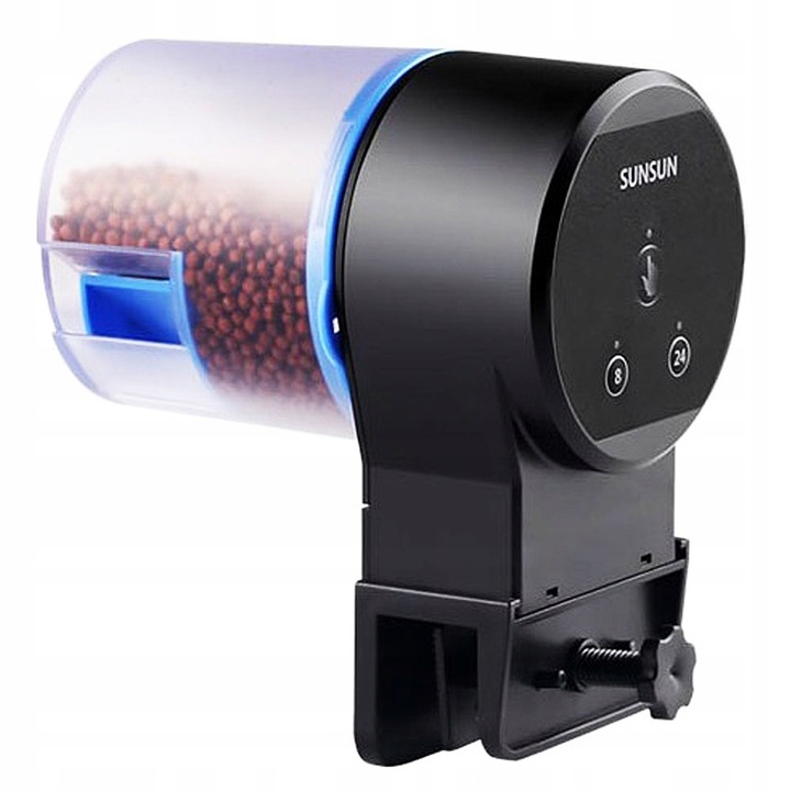 KARMNIK AUTOMATYCZNY DO AKWARIUM KARMIENIE RYB DOZOWNIK POJEMNOŚĆ 500ML