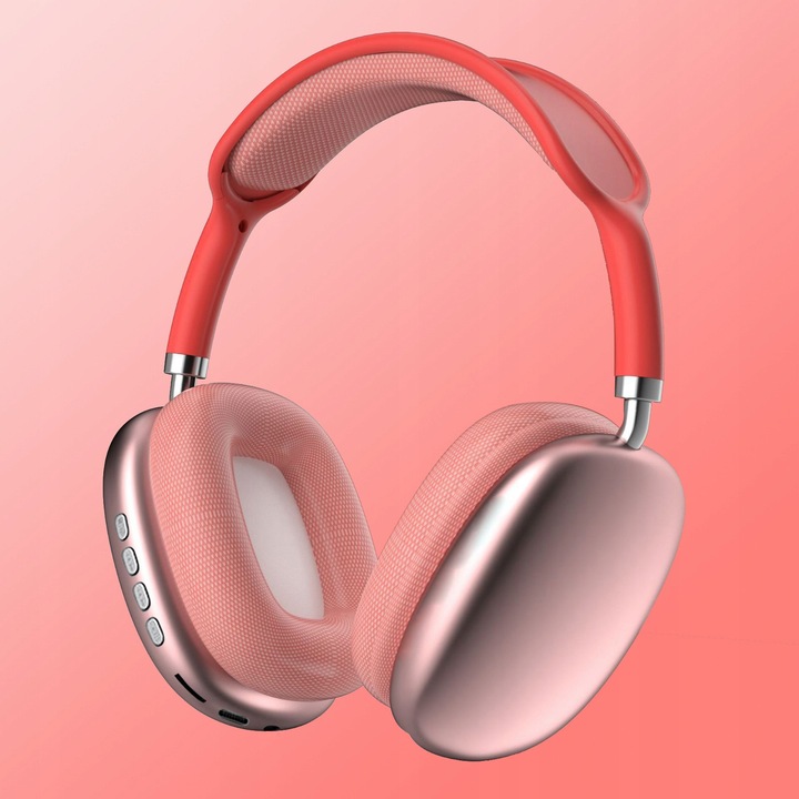 SŁUCHAWKI BEZPRZEWODOWE P9 PRO MAX BLUETOOTH 5.0 MIKROFON