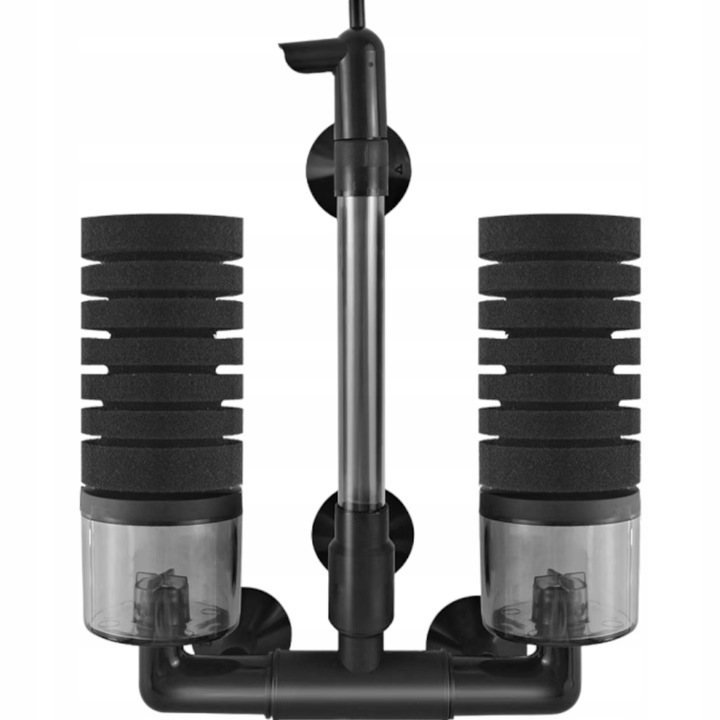 Filtr Gąbkowy Do Akwarium JF-80B z pompą 350l/h z Pojemnikami na Wkłady Bio