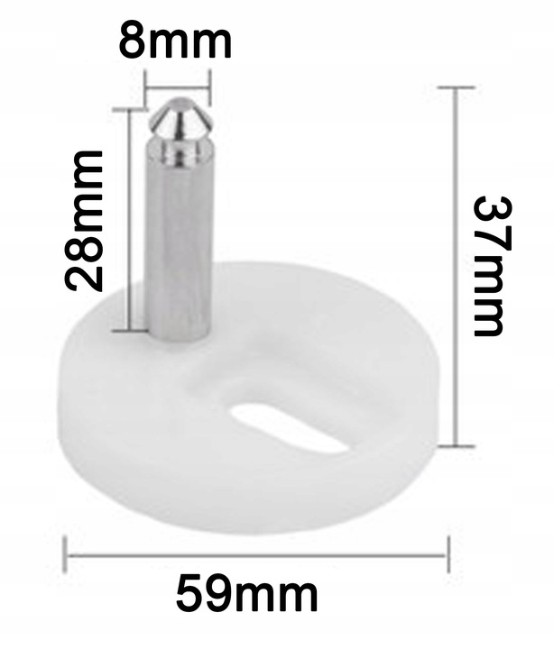 MOCOWANIE DO DESKI WC SEDESOWEJ KLOZETOWEJ ŚRUBY UCHWYTY SOLIDNE