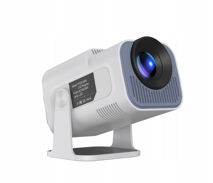 PROJEKTOR RZUTNIK ANDROID TV WIFI FULL HD PRZENOŚNY SMART GŁOŚNIK