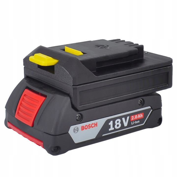 ADAPTER PRZEJŚCIÓWKA Z BATERI BOSCH 18V NA NARZĘDZIA DEWALT XR 18V