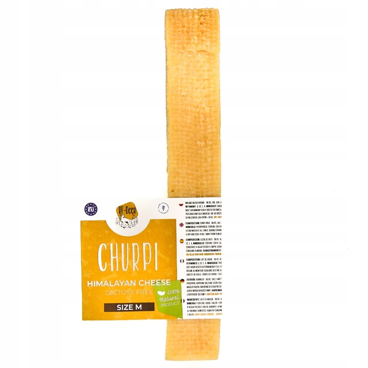 Ser himalajski M / 60-79g Gryzak zdrowy przysmak dla psa serek 13-14 cm