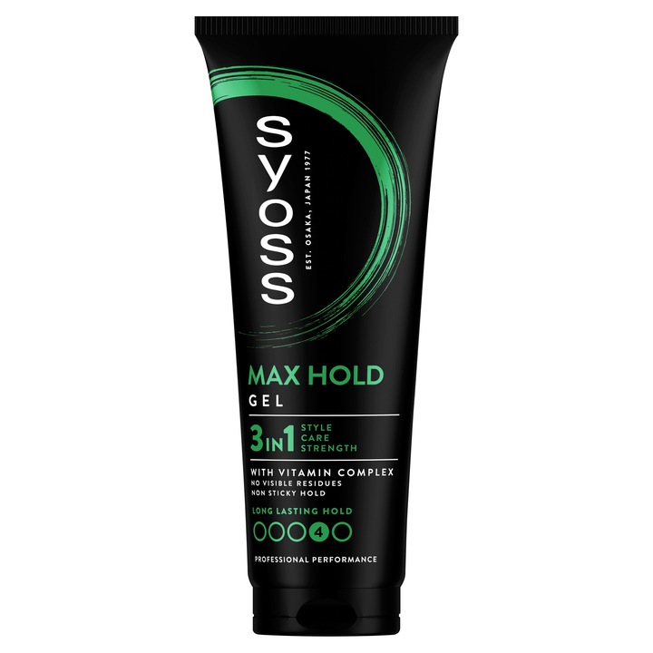 SYOSS Żel do włosów Max Hold 250 ml