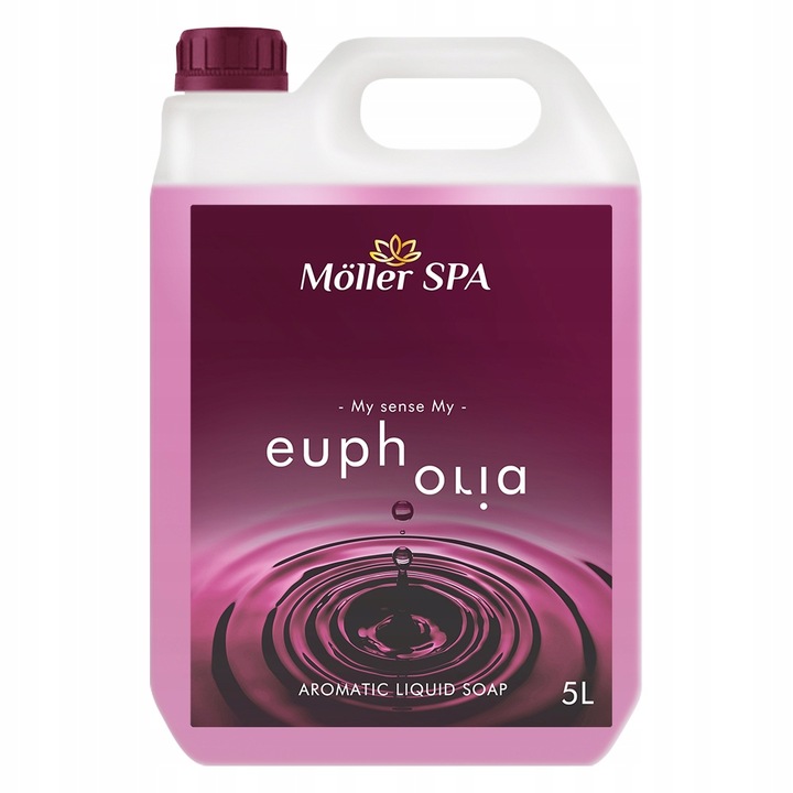Möller SPA KREMOWE MYDŁO W PŁYNIE O ZAPACHU PERFUM EUPHORIA 5L