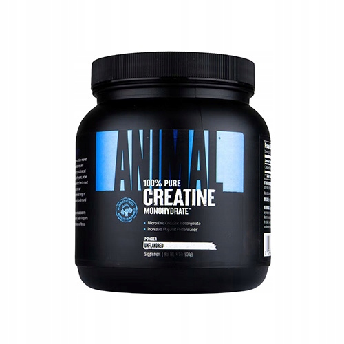 Universal Creatine Monohydrate 500g Bezsmakowa Pure Unflavored Oryginal USA